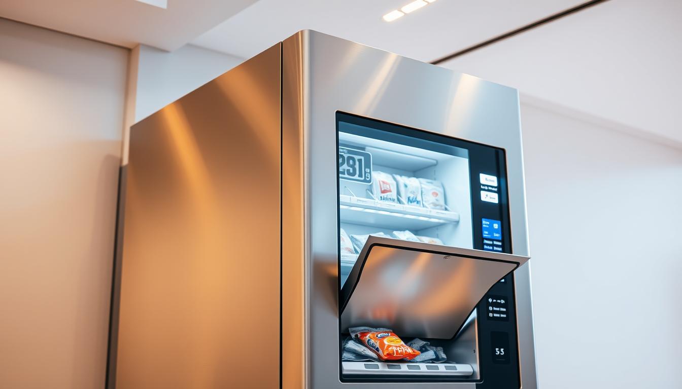 máquina de vendas automatizada