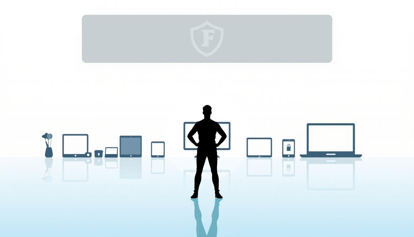 A serene digital illustration depicting the concept of &quot;User Rights&quot; for the &quot;Flavor Journeys&quot; website. In the foreground, a person's silhouette stands confidently, symbolizing their empowerment and control over their personal data. The middle ground features a sleek, minimalist representation of various digital devices, alluding to the online environment where user rights are exercised. The background showcases a subtle gradient, creating a calming atmosphere that reflects the importance of privacy and security. The overall composition conveys a sense of balance, trust, and the user's central role in the digital landscape of the &quot;Flavor Journeys&quot; website.