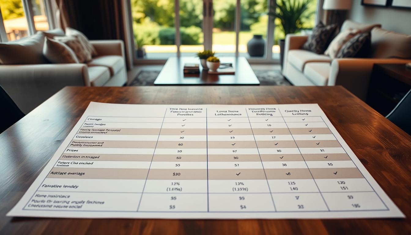 home insurance comparison