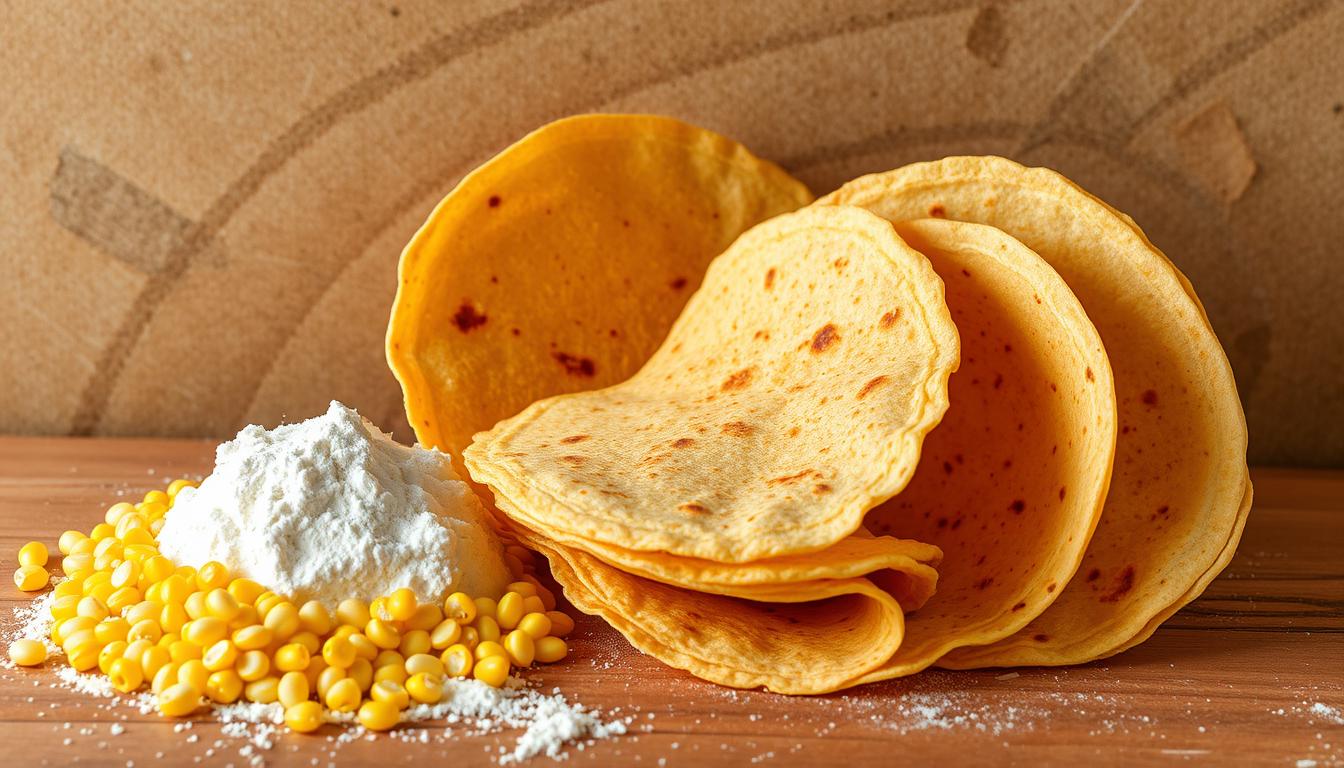 Corn and Flour Tortillas for Flautas