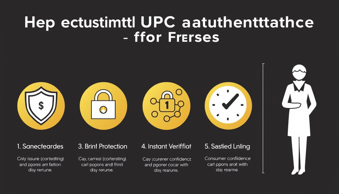 Benefits of UPC validation for fragrance authenticity showing consumer confidence