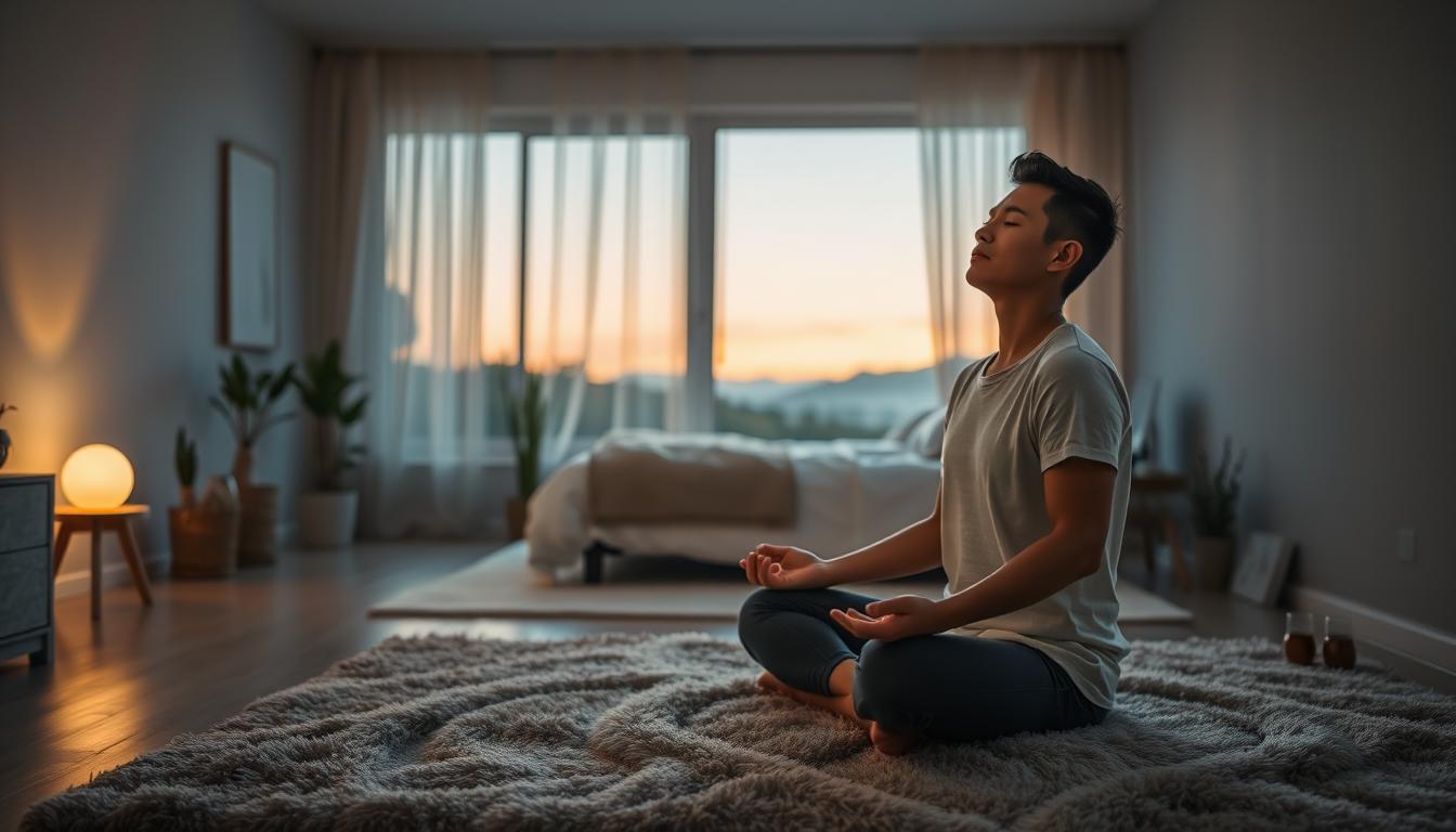 ways to calm your mind before bed