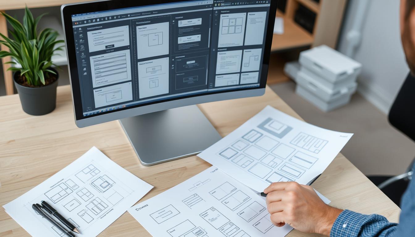 Prototypage d'interface UX/UI Design