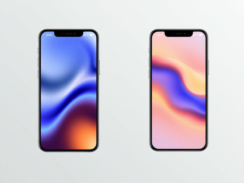 Interface fluide avec transitions d'écran UX/UI Design