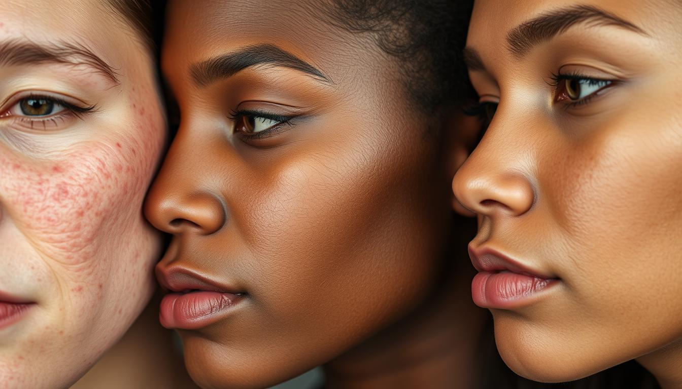 types of acne scars