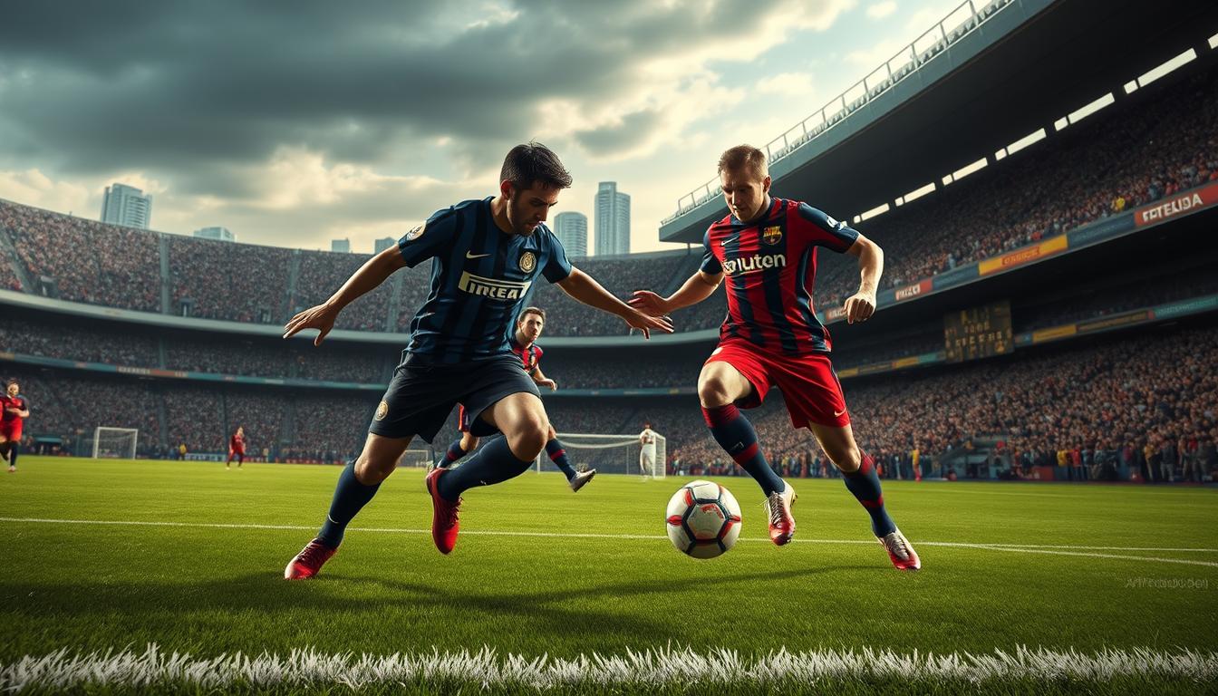 inter x barcelona horário