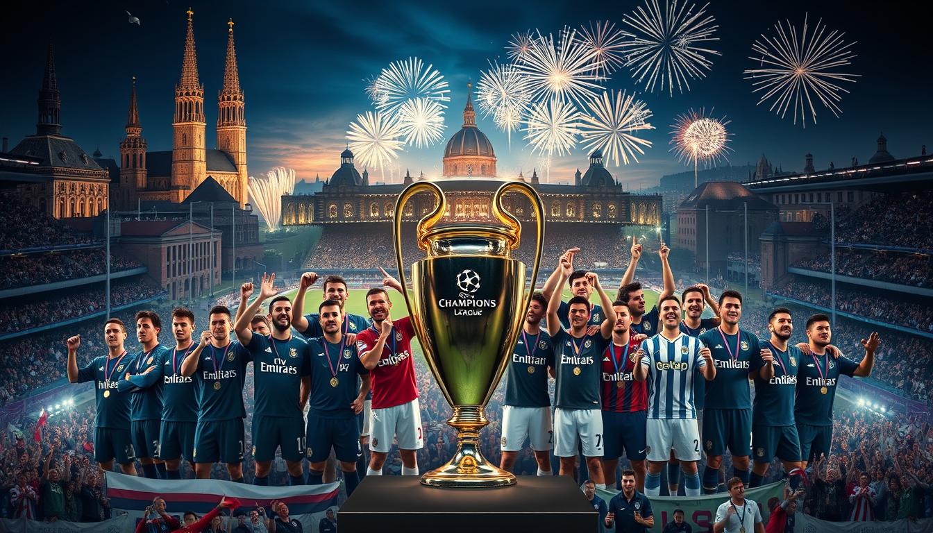 Os maiores ganhadores da champions league
