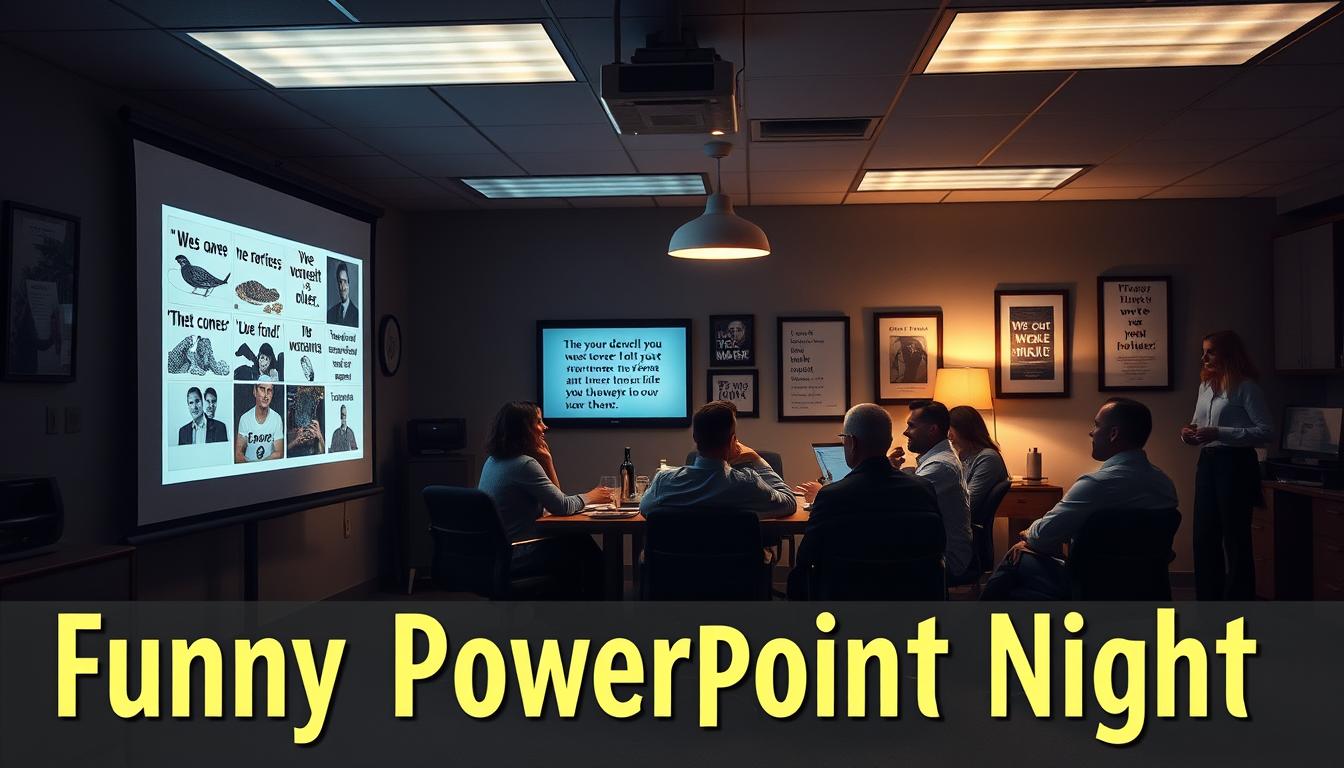 funny powerpoint night ideas