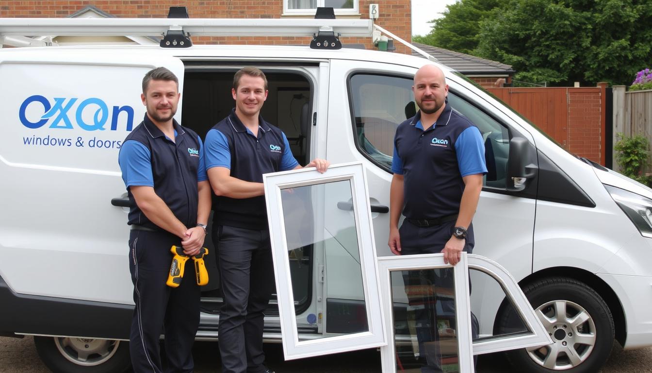 Oxon Windows and Doors installation team in Oxford