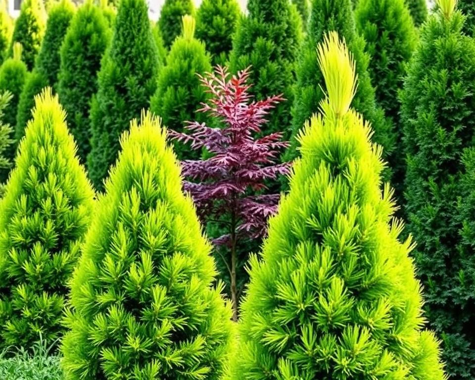 beste groenblijvende bomen