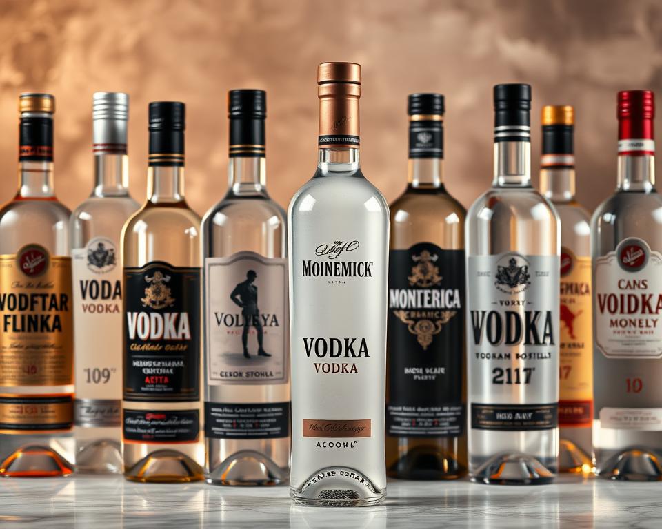 alcoholpercentage populaire wodka's
