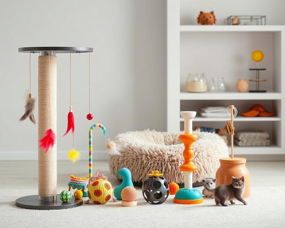 elegir juguetes para gatos