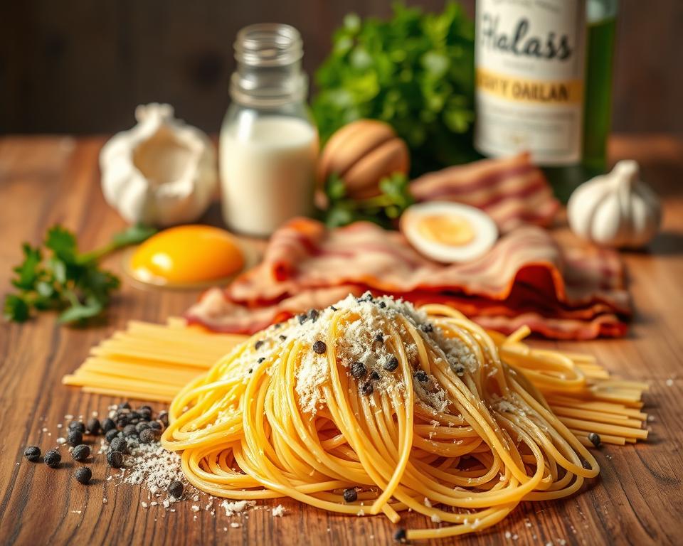 carbonara ingredients