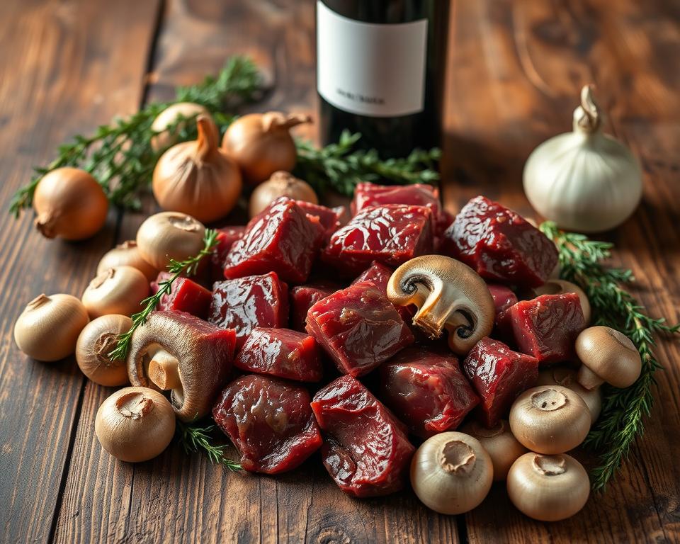 Boeuf Bourguignon ingrediënten