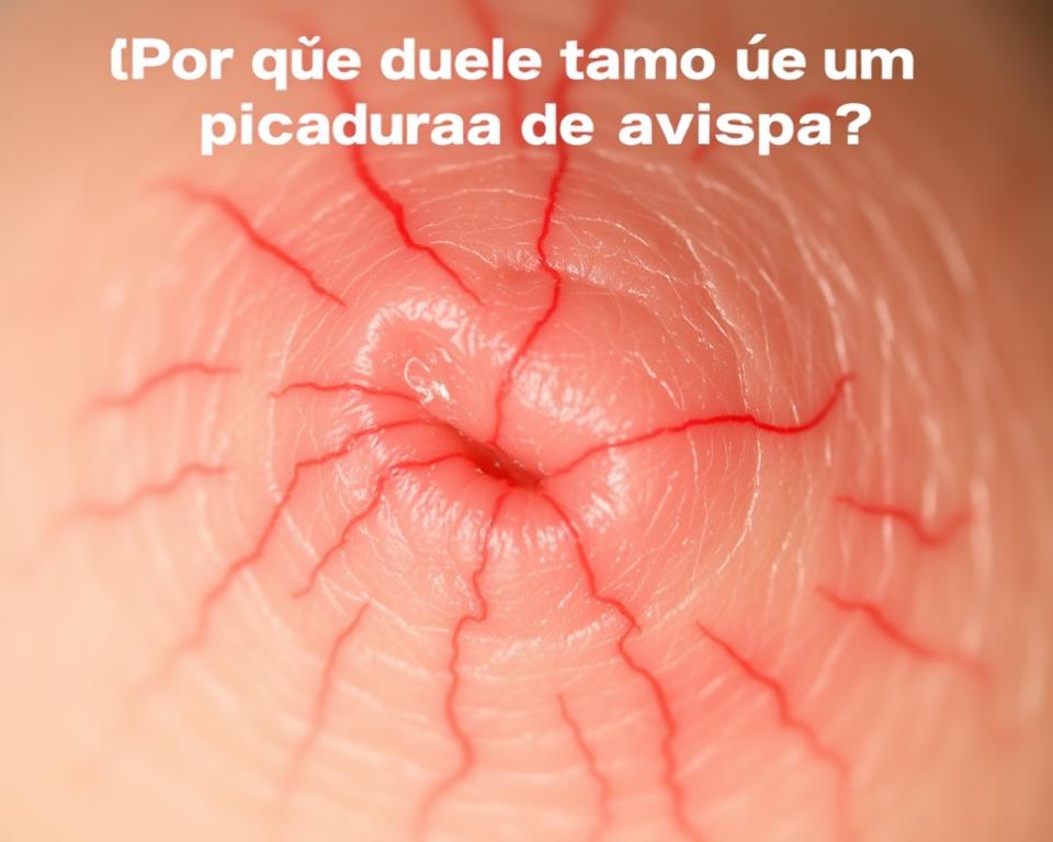 causas dolor picadura avispa