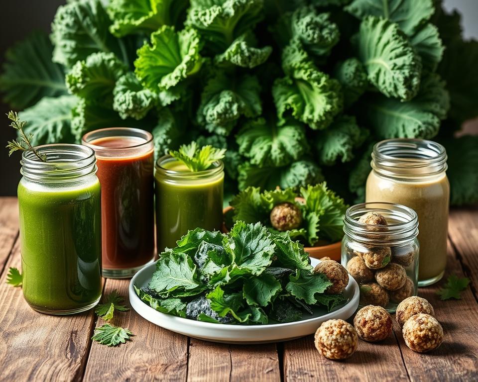 gezonde snacks met boerenkool