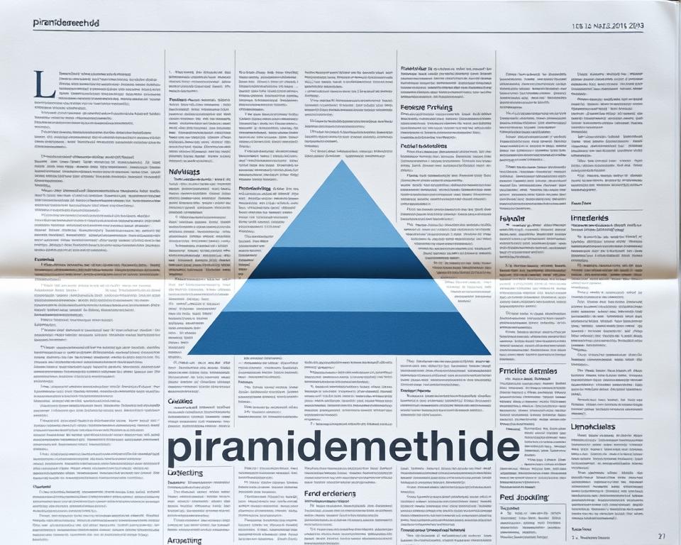 piramidemethode nieuwsbericht