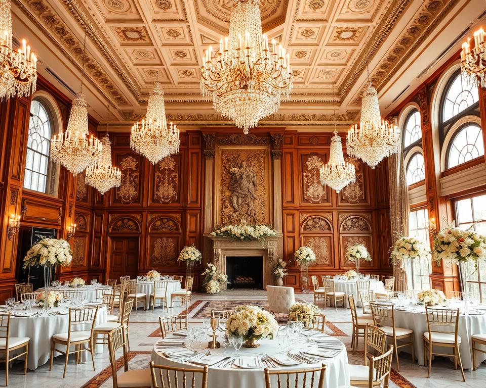 Luxus-Hochzeitssaal