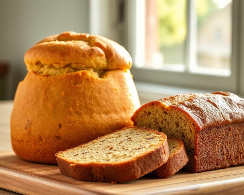 banana bread vs banana cake