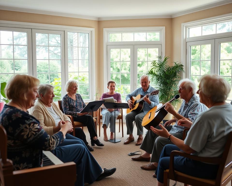 Musiktherapie für Senioren