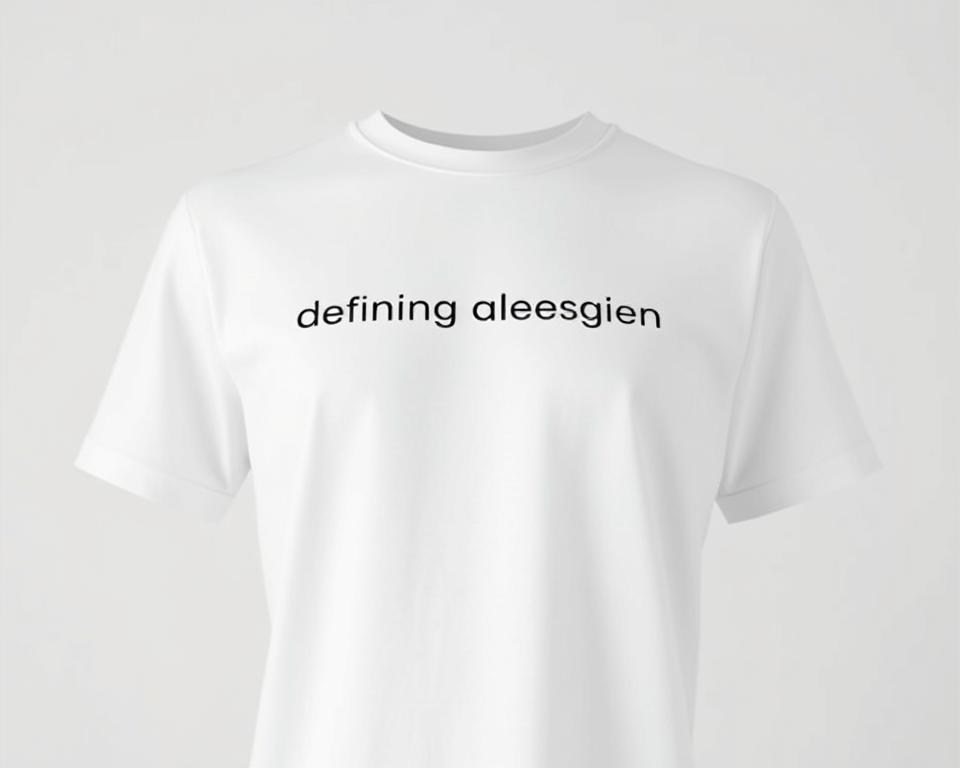 definir objetivo de diseño de camisetas