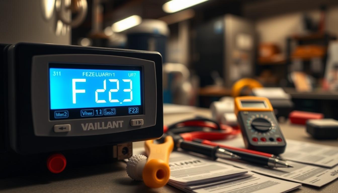 vaillant f23 fault code troubleshooting