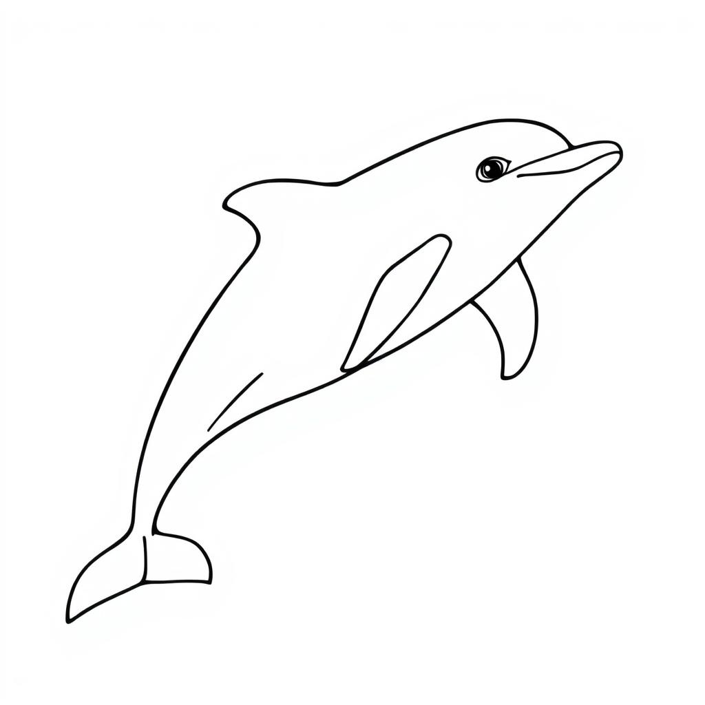 printable dolphin coloring sheets