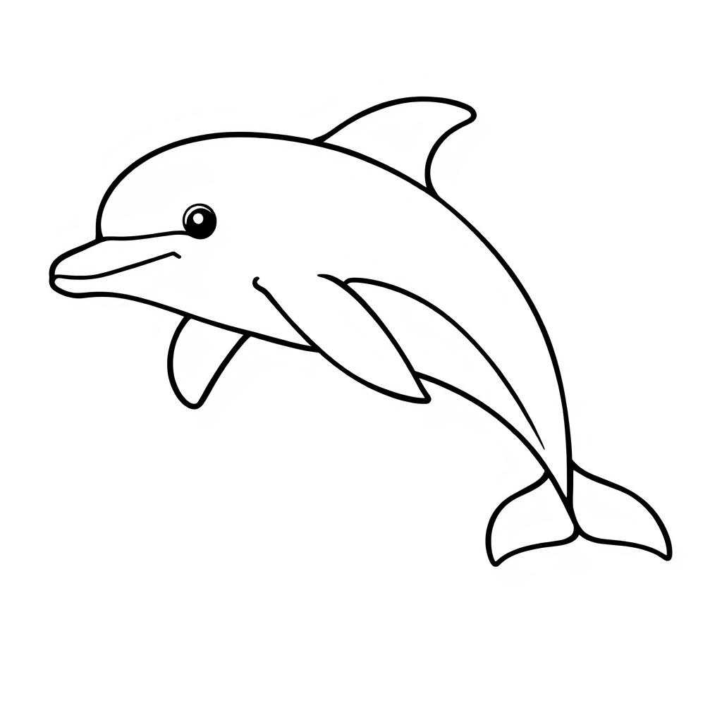 dolphin coloring pages