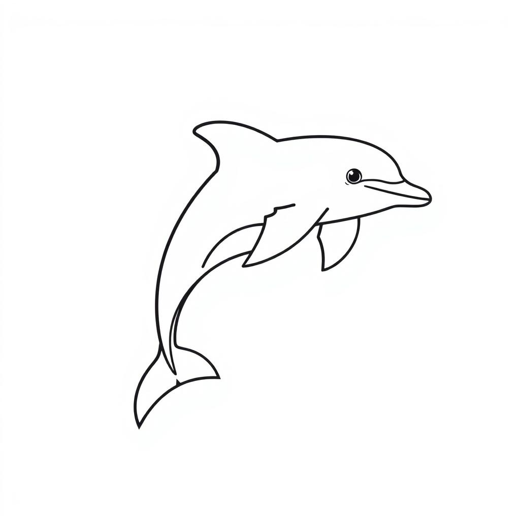 dolphin coloring pages