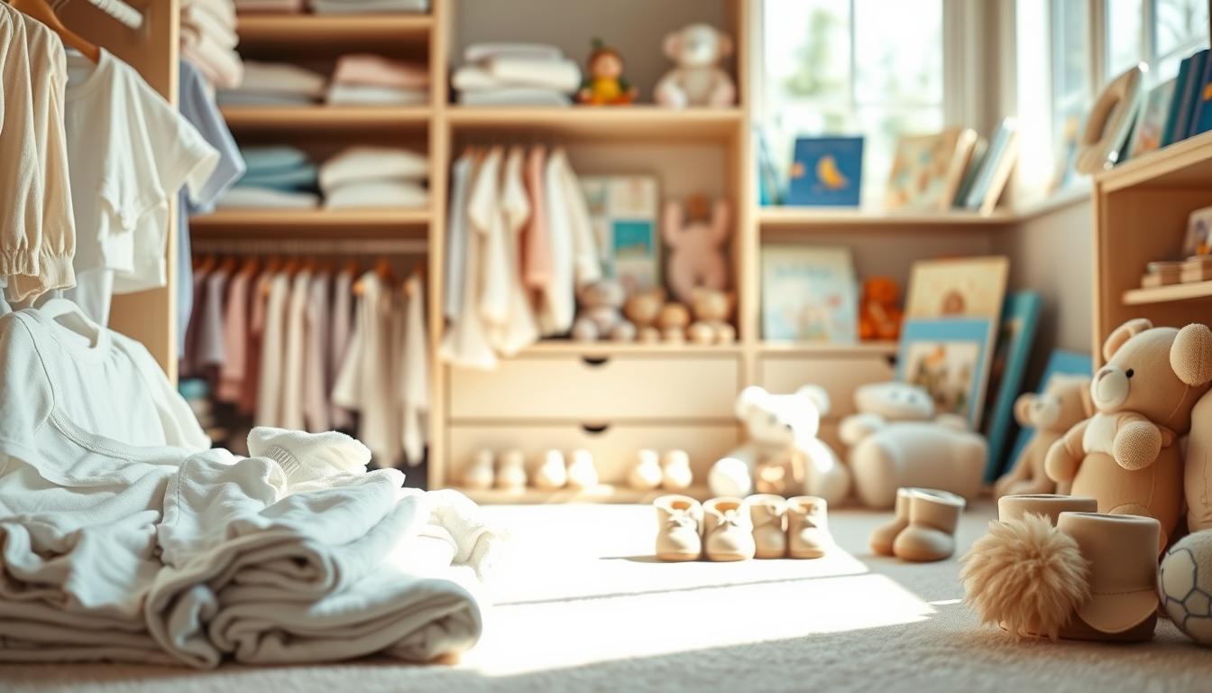 guarda-roupa do bebê