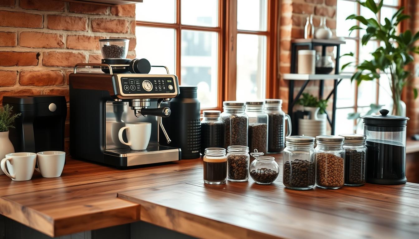 Build your own luxury coffee bar at home