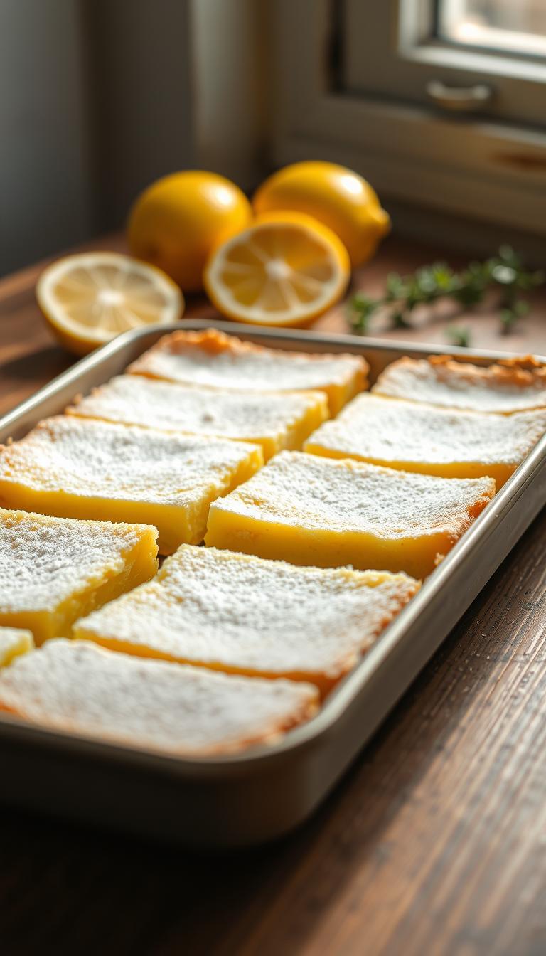 lemon bars recipe