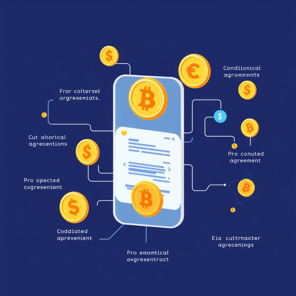 Smart contract functionality in CBDC apps showing programmable money features