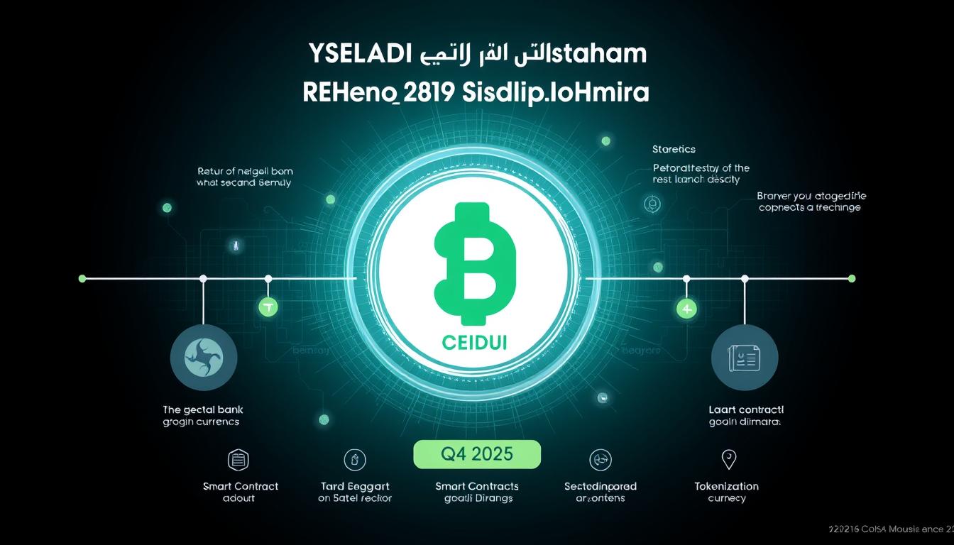 UAE Digital Dirham CBDC launch date 2025 visualization with timeline and features