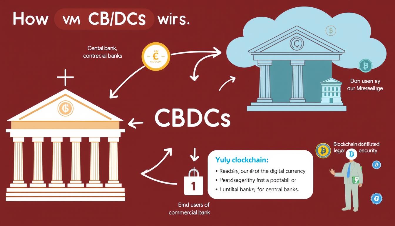 How CBDCs Work - Illustrated guide to central bank digital currencies