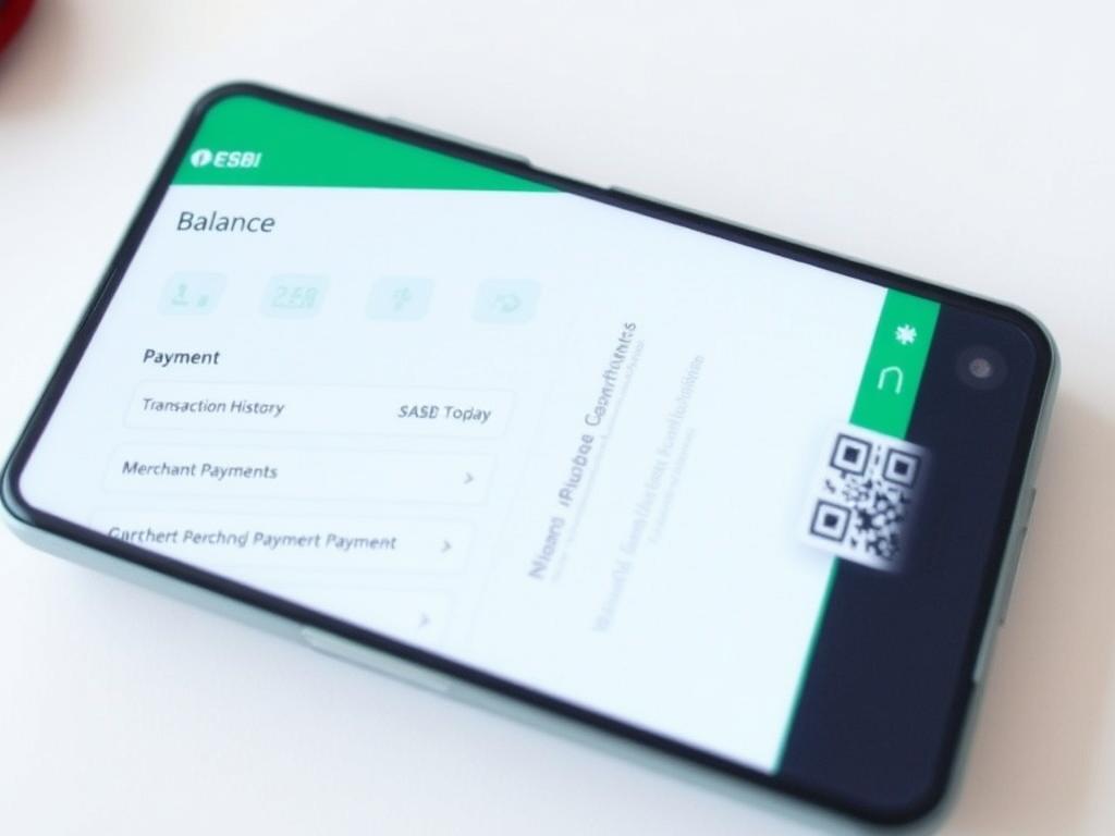 eRupee by SBI app interface showing digital rupee wallet