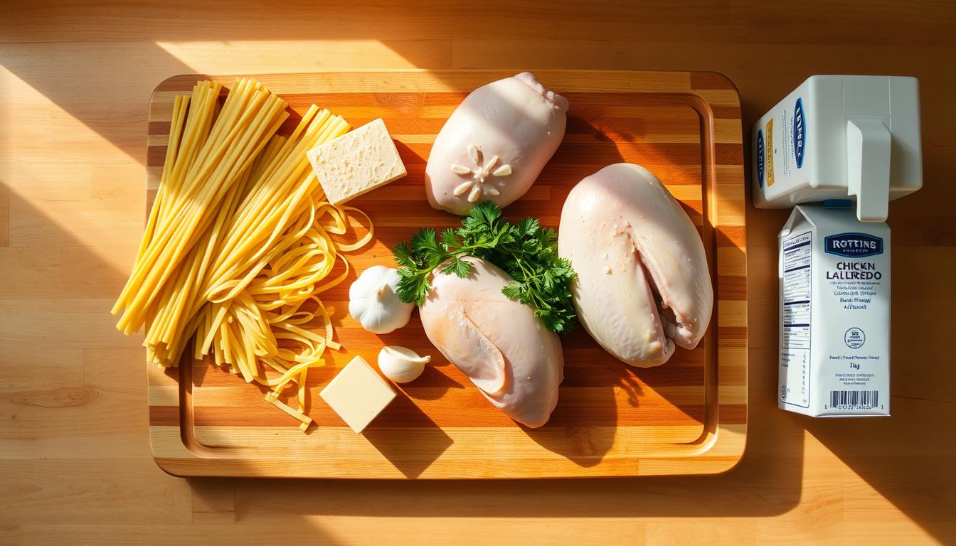 Chicken Alfredo Ingredients