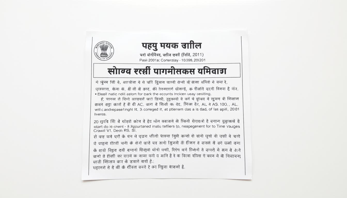 भर्ती अधिसूचना