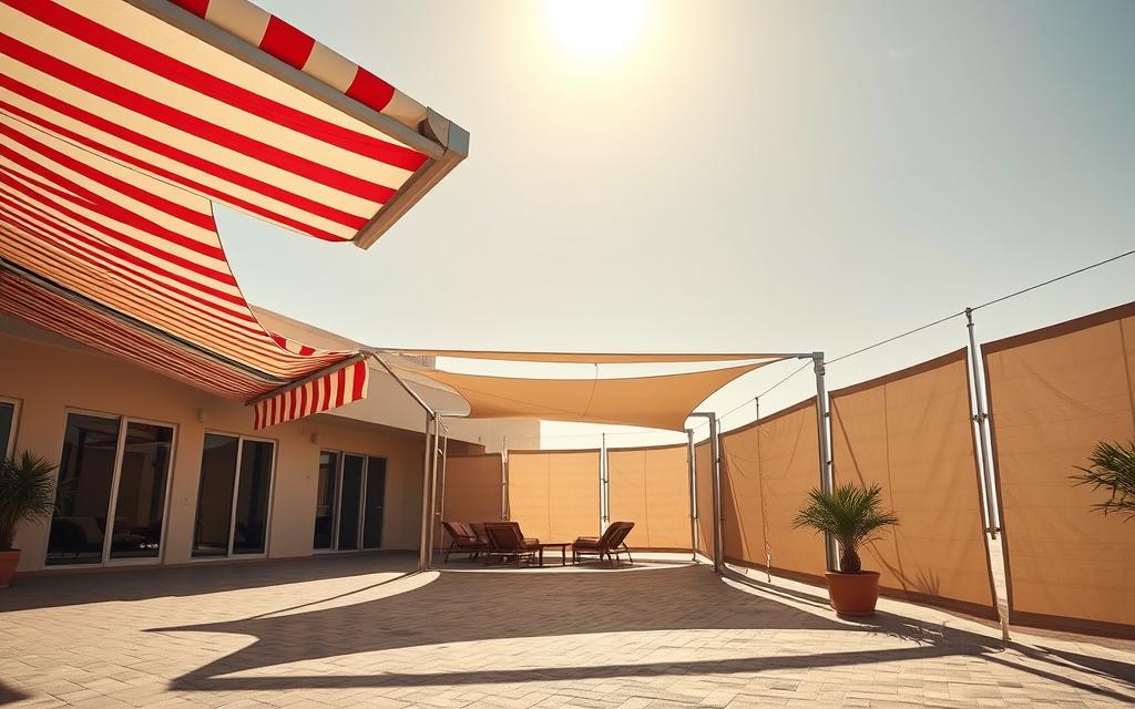 مظلات وسواتر قماش بالرياض