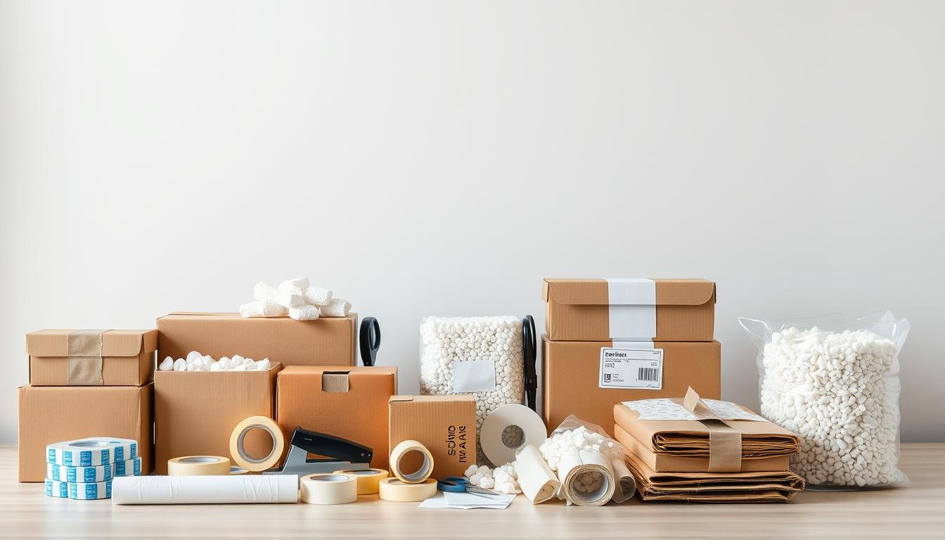 office equipment packing supplies