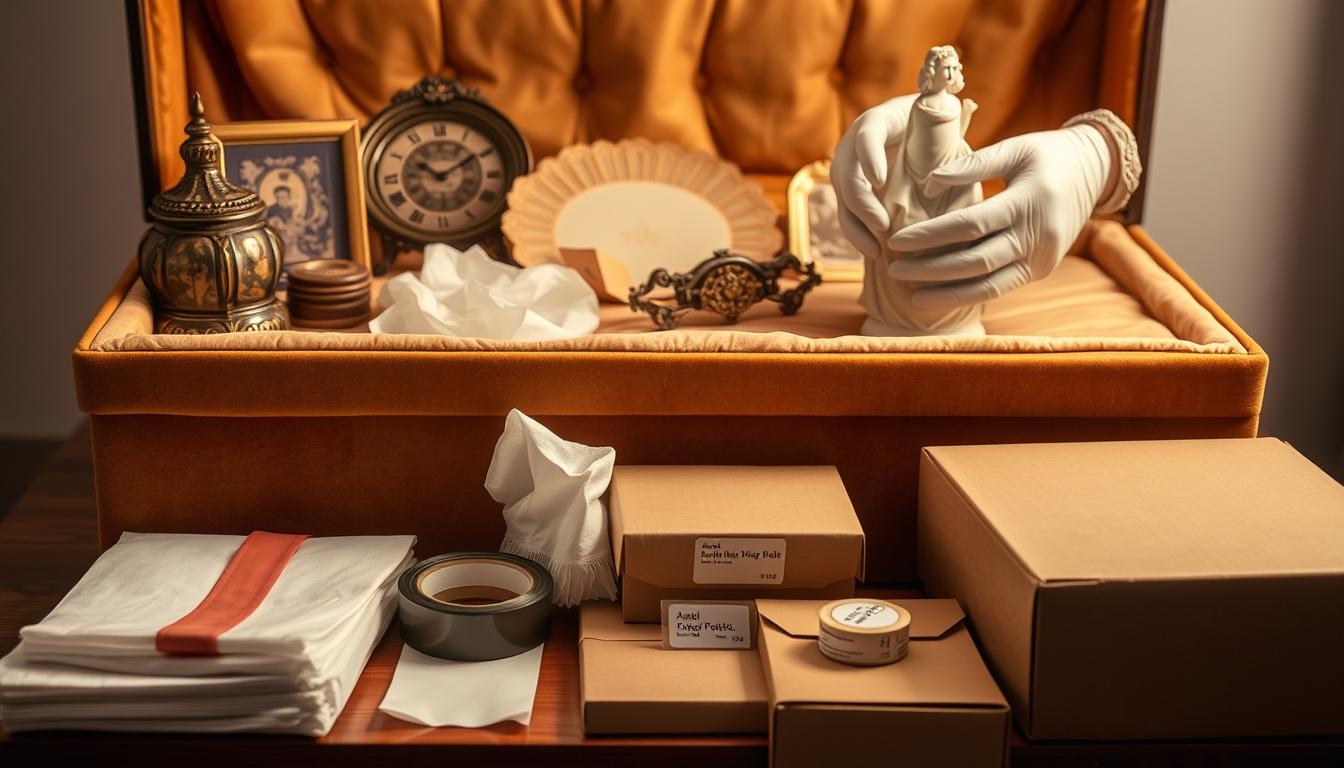 protective packing methods for heirlooms