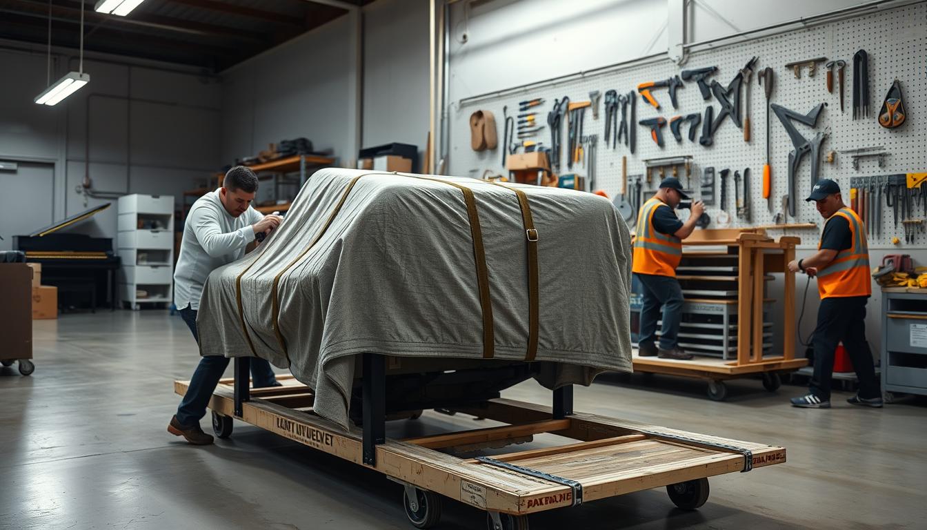 secure piano transport preparation steps
