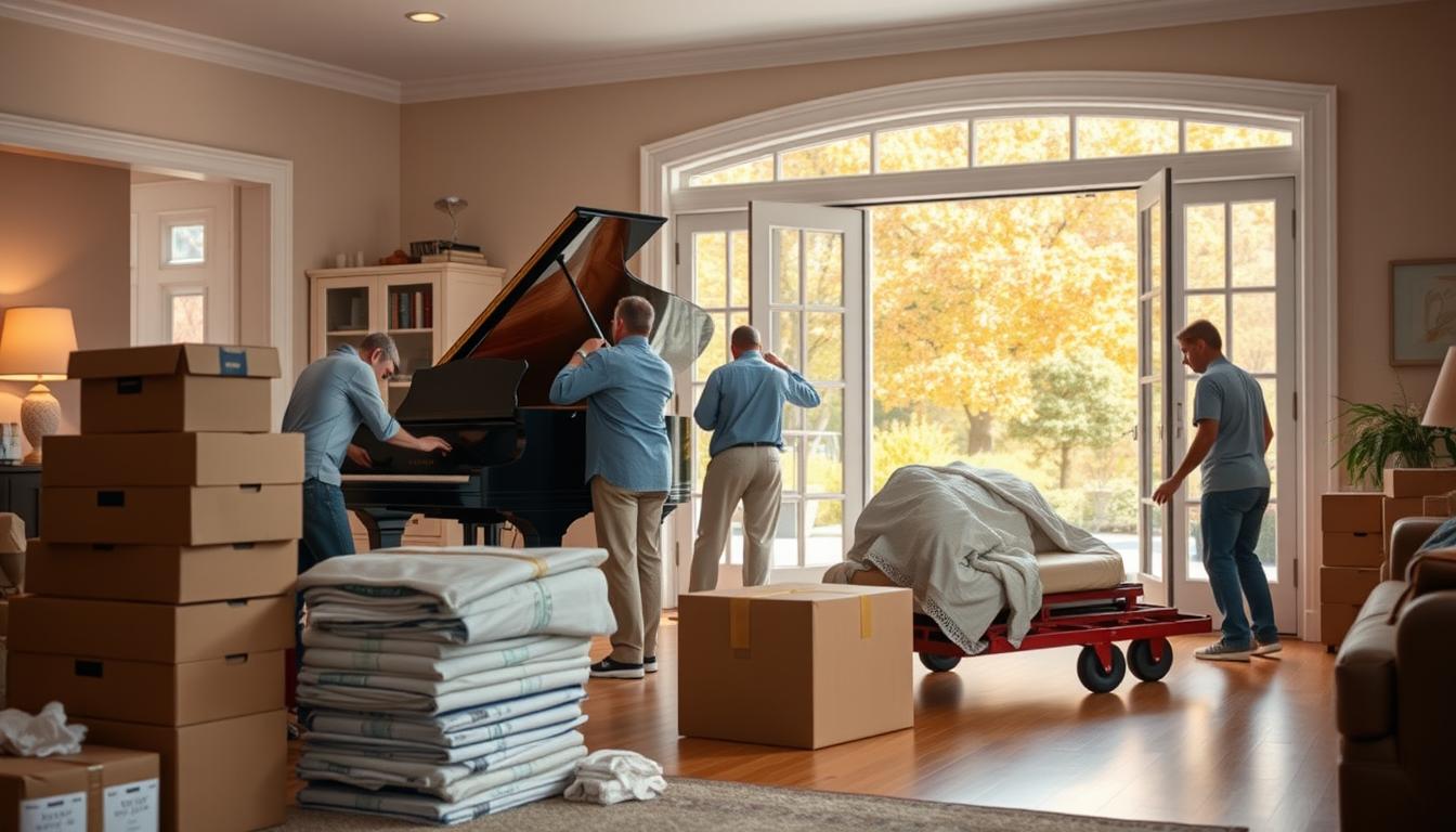 Piano moving preparation steps
