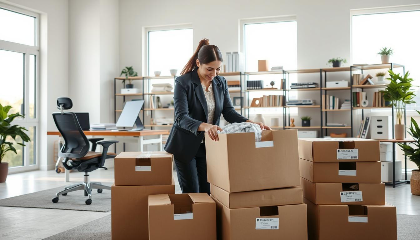 professional packing and streamlined moving procedures