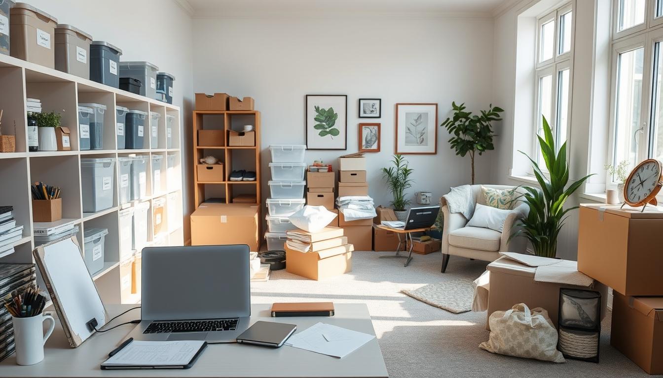 decluttering tips for packing day