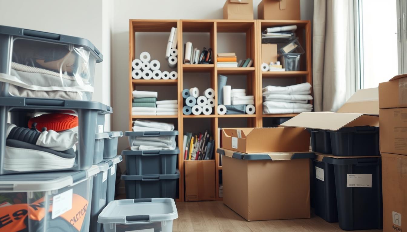 efficient moving supplies for organized storage