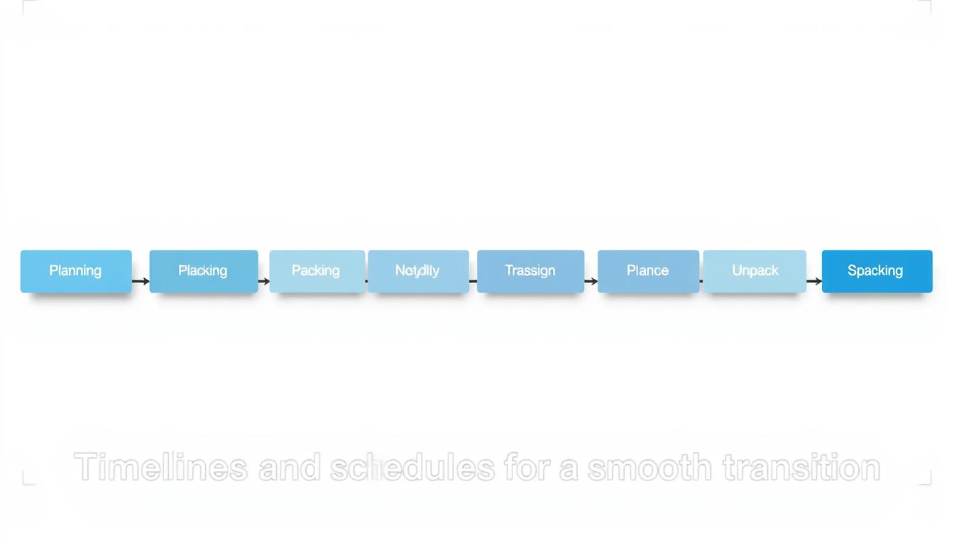 streamlined move planning timeline example