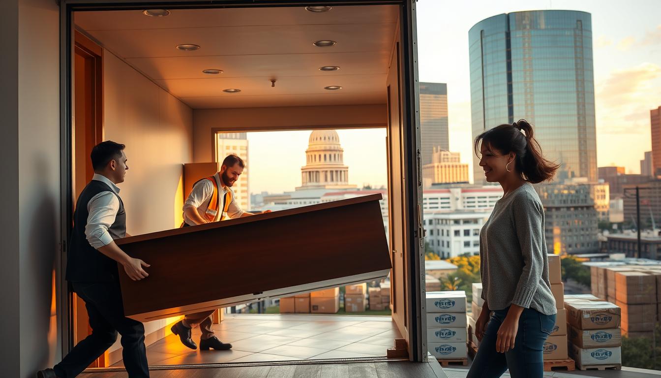 commercial moving Austin coordination