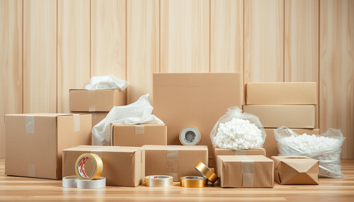 secure packing materials from safe movers Austin
