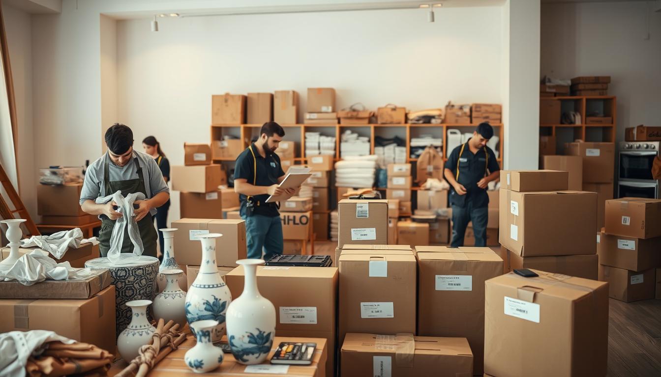 professional packing and unpacking services